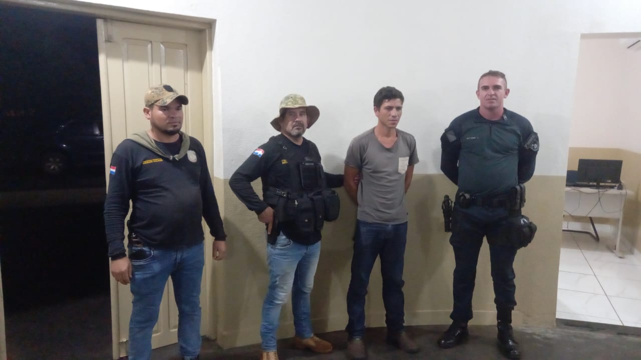 Brasileño detenido en Capitán Bado fue entregado a la Policía brasileña.