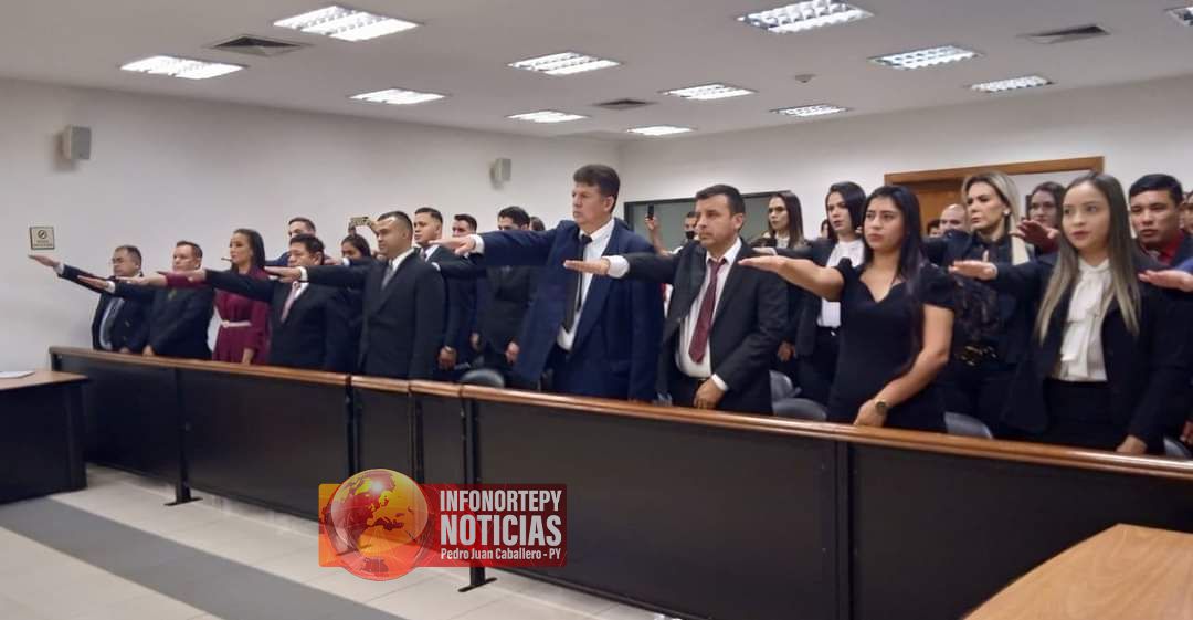Juraron nuevos abogados en Pedro Juan