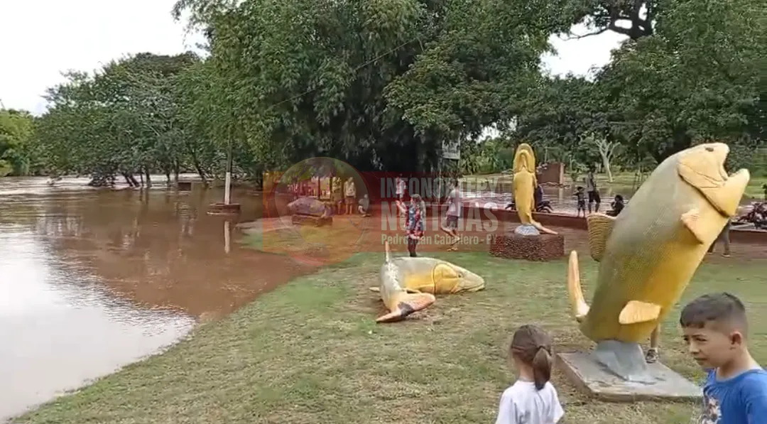 Crecida leve del río Apa en Bella Vista Norte no genera alerta