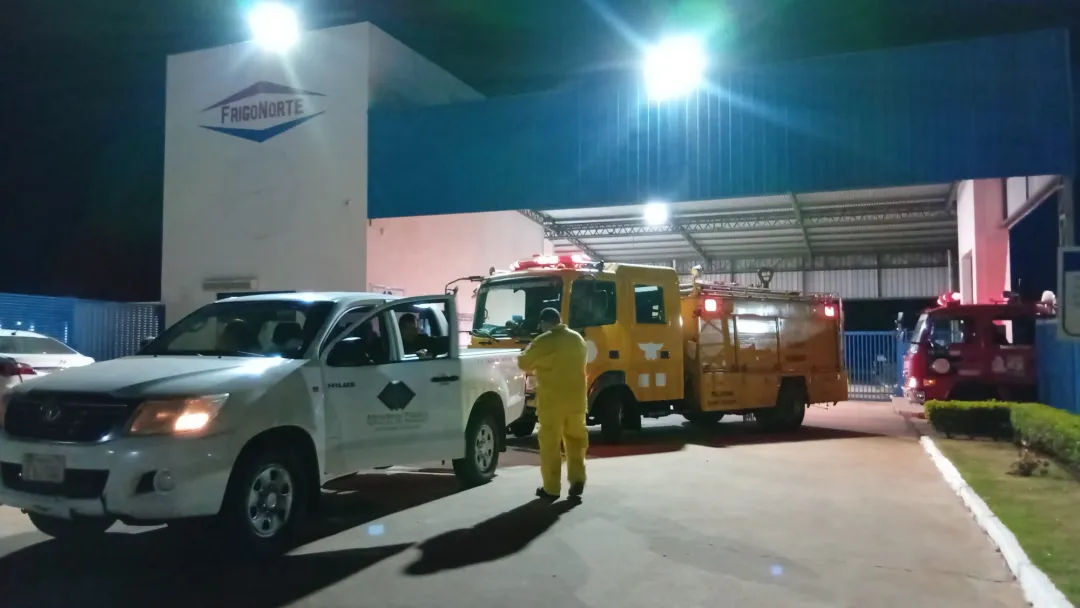 Presunta Fuga de Amoníaco en Frigonorte de Pedro Juan