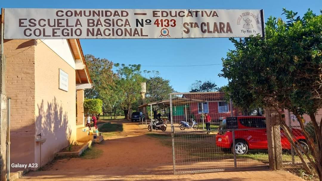 Menor efectuó disparo de arma de fuego en escuela de Yby Yaú.