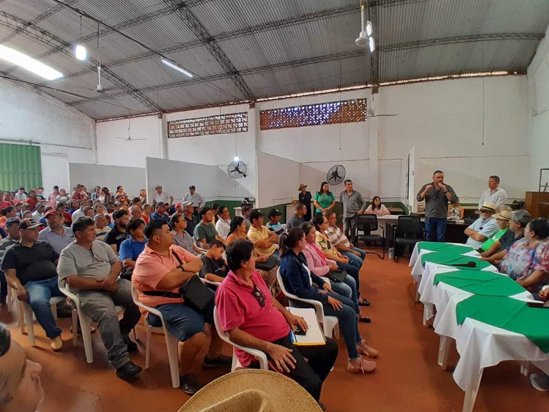 Productores de la agricultura familiar se reunieron en la Municipalidad de Cerro Corá