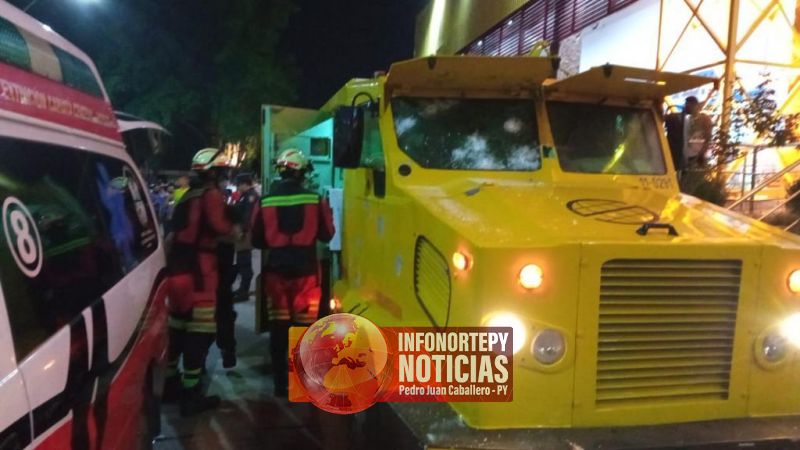 Un herido tras ataque a balazos a un camión transportador de caudales
