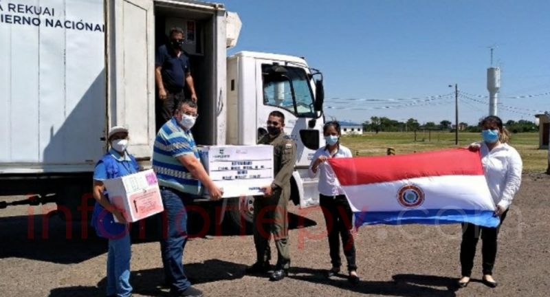 Llegan Vacunas contra el Covid-19 en Concepción