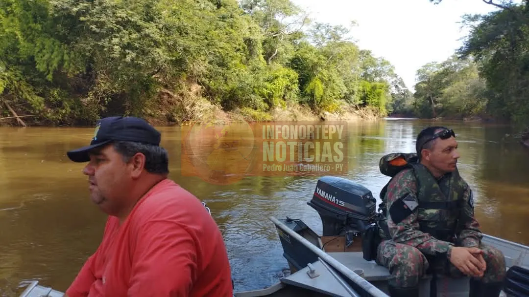 Hallan cadáver de un hombre en el Río Apa, en Bella Vista Norte