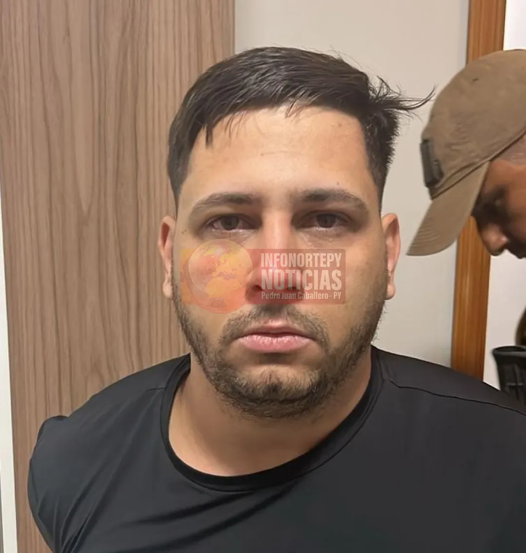 Imputan a narco Brasileño detenido en Pedro Juan y aguardan su expulsión del país