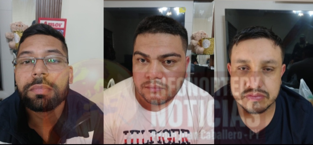 Tres aprehendidos con 26 kilos de cocaína en Pedro Juan