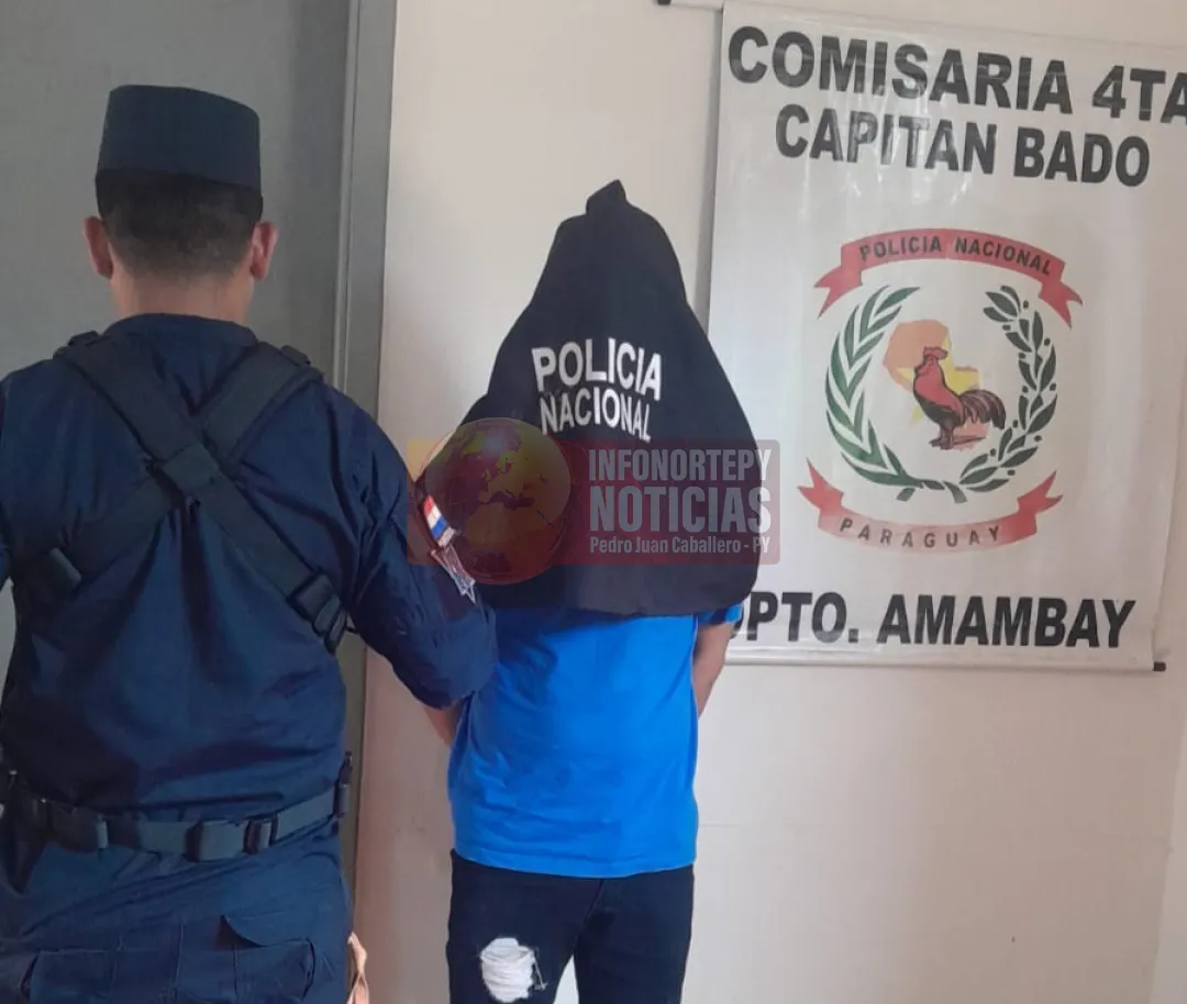 Detienen en Capitán Bado a hombre con orden de captura por violencia familiar