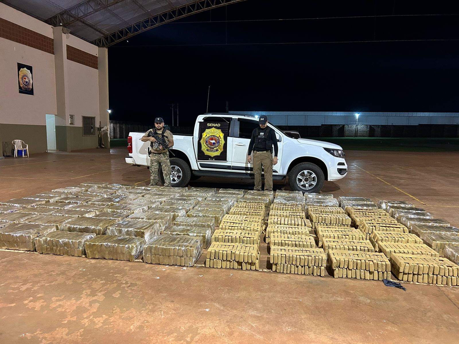 Incautan más de 4 toneladas de marihuana en la frontera PJC - Ponta Porã