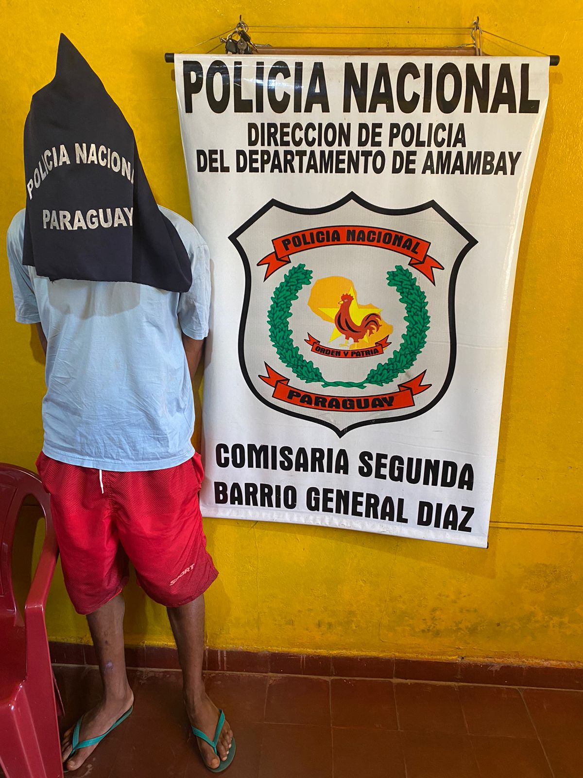 Adicto con orden de captura fue detenido en Pedro Juan