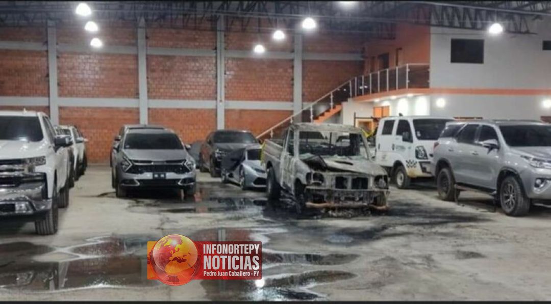 Confirman incendio en depósito allanado en el marco de ‘A Ultranza PY’