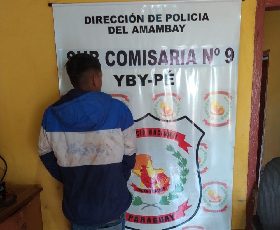 Menor brasileño fue detenido en Yvypé con moto robada