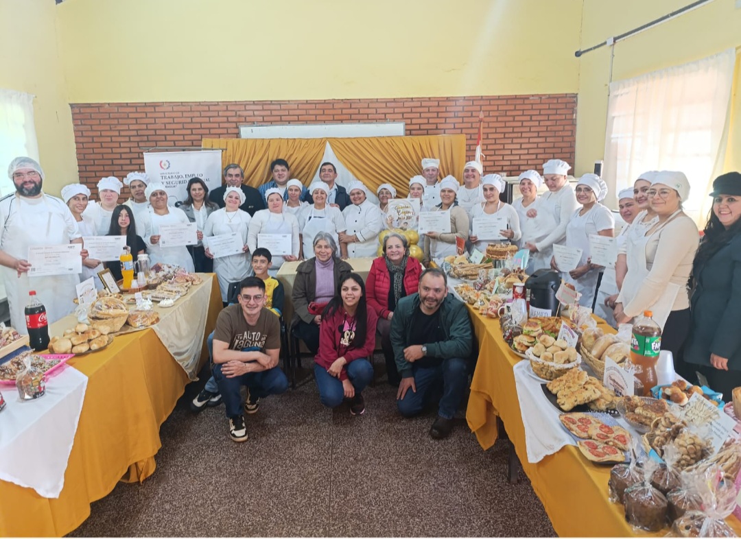 Culminó curso de Panadería en el SNPP Regional Amambay