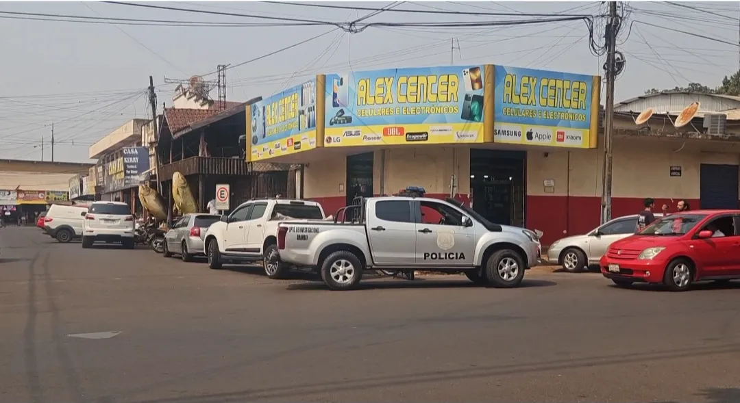 Tentativa de asalto en un comercio del centro de Pedro Juan