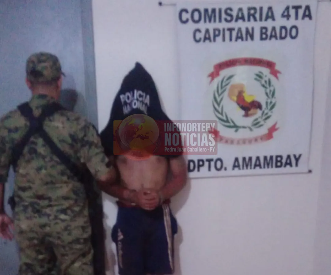 Intentó robar un motor de agua y fue aprehendido en Capitán Bado