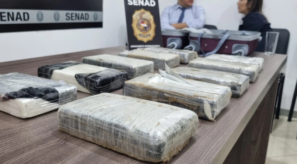 Paraguaya con cocaína fue detenida en el Silvio Pettirossi cuando intentaba viajar a España