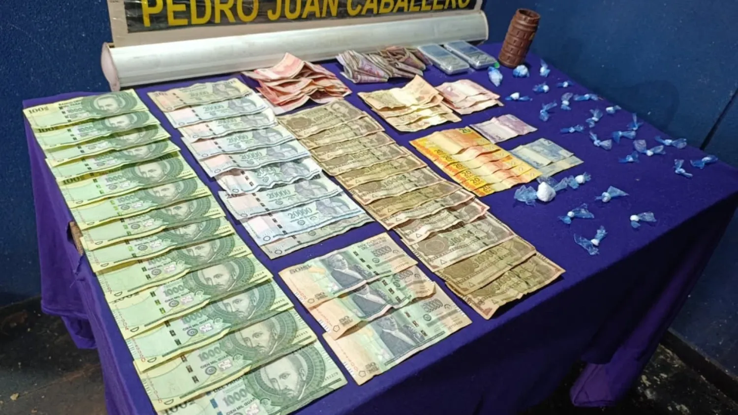 Cae sospechoso de utilizar a su hijo para distribuir drogas en Pedro Juan