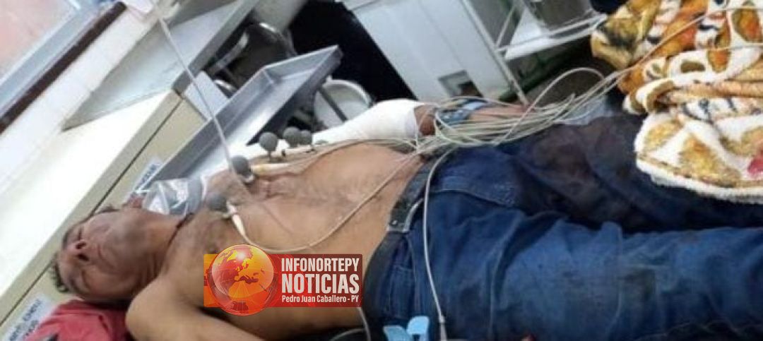 Brasileño con antecedentes ingresó con herida de bala en el Hospital Regional