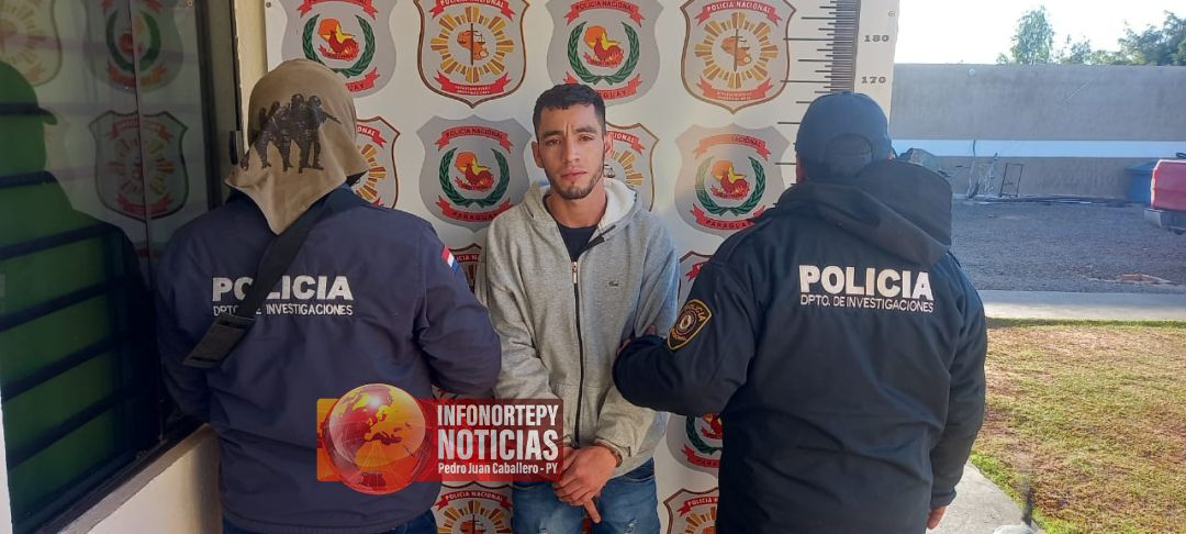 Detienen a supuesto asesino de Policía en Capitán Bado.
