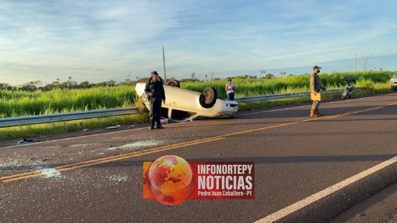 Adolescente Badeño fallece y otros quedan heridos tras vuelco de vehículo