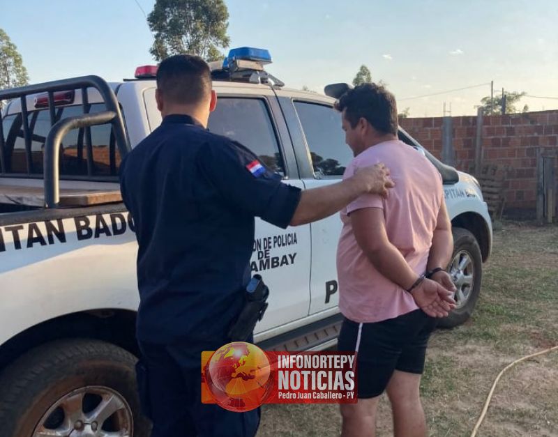Policía detiene a presunto sicario en Capitán Bado