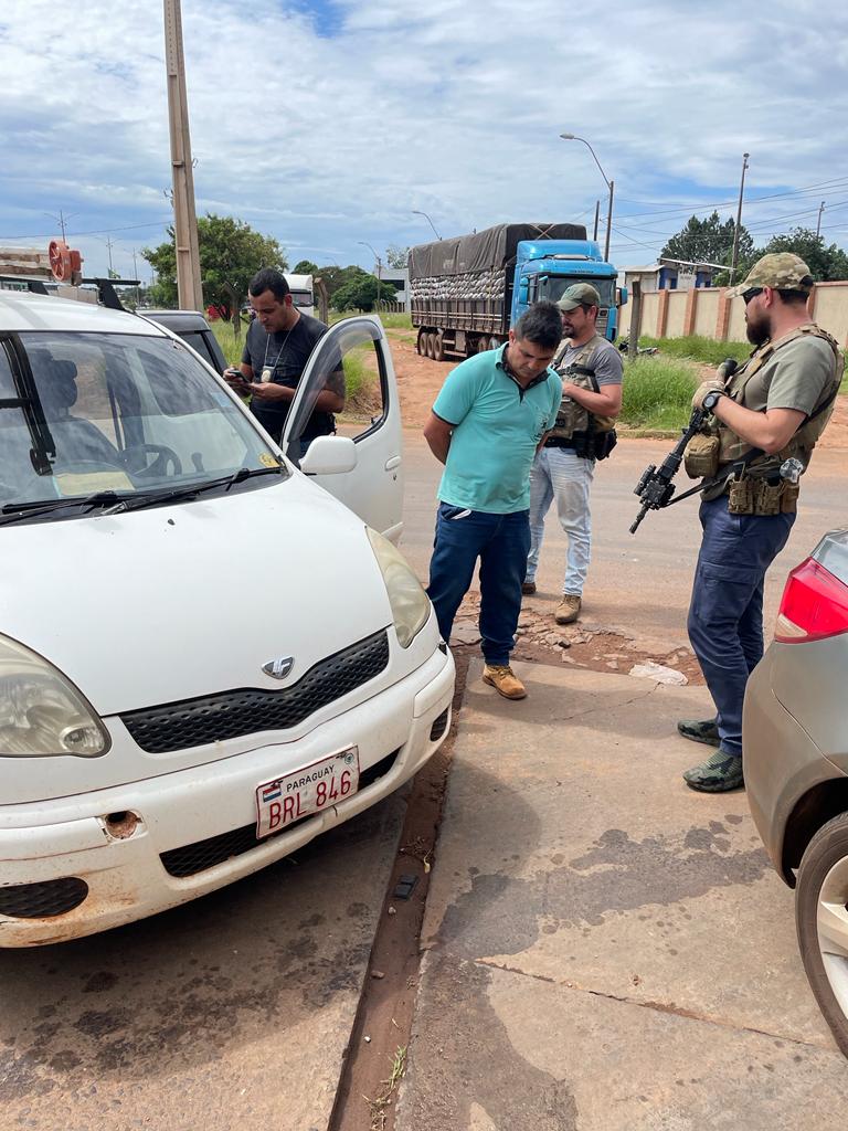 Detectan cocaína en vehículo para su distribución en frontera de Pedro Juan
