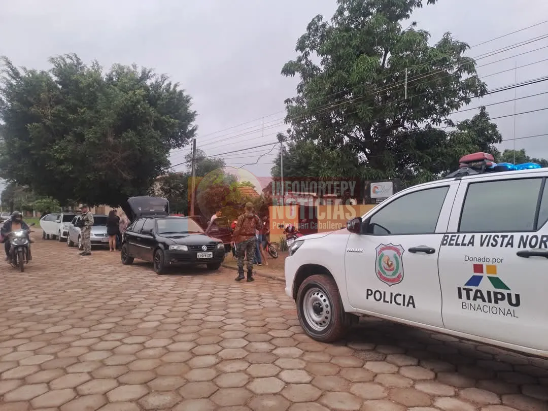 Policía interviene por ruidos molestos y verifica denuncia de disparos en Bella Vista Norte