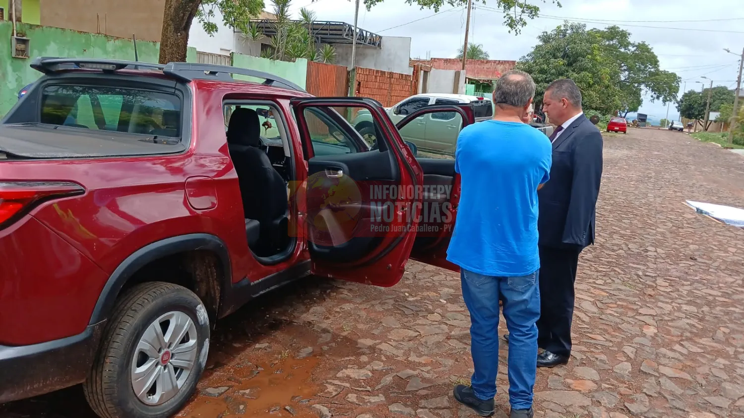 Recuperan en Pedro Juan vehículo hurtado en Brasil