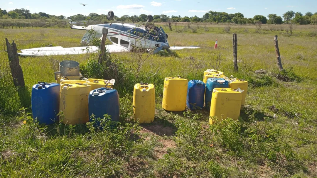 Avioneta cae en aeródromo de Cerrito y ocupantes huyen del lugar