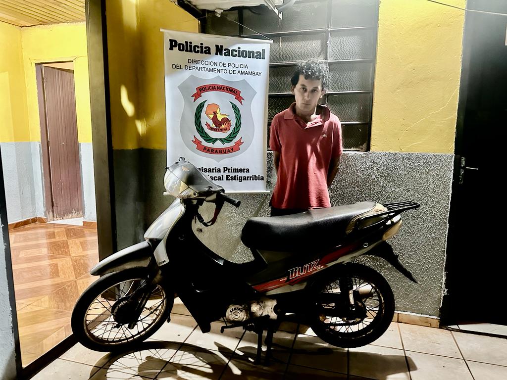 Cae en barrera policial brasileño con antecedentes en Pedro Juan