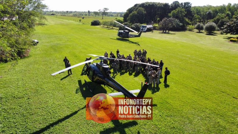 Senad y Policía Federal atacan con todo a productores de marihuana en Amambay