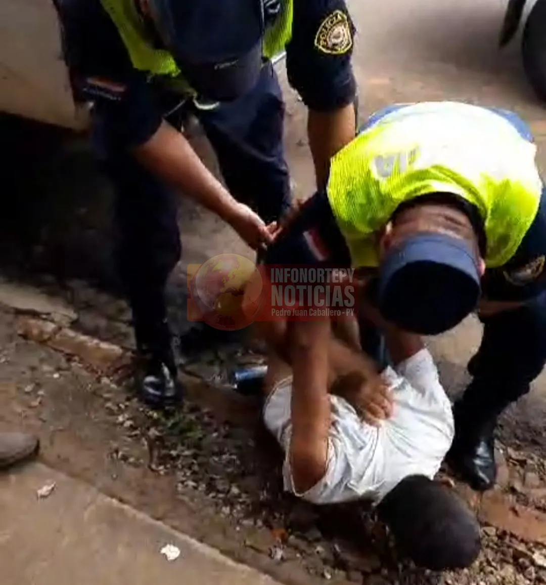 Aprehenden a hombre acusado de hurto en el Hospital Regional de Pedro Juan