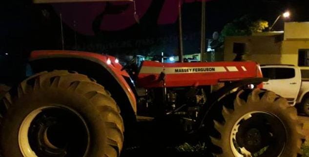 Recuperan tractor robado de la Prefeitura de Ponta Porã