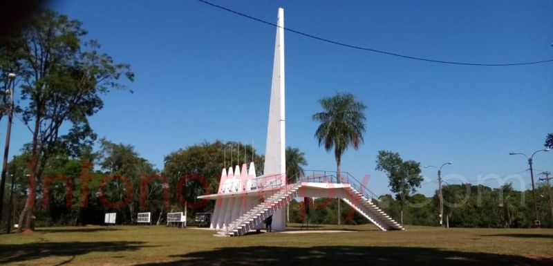 Realizan hermoseamiento del Parque Nacional Cerro Corá por festejo del día de los Héroes