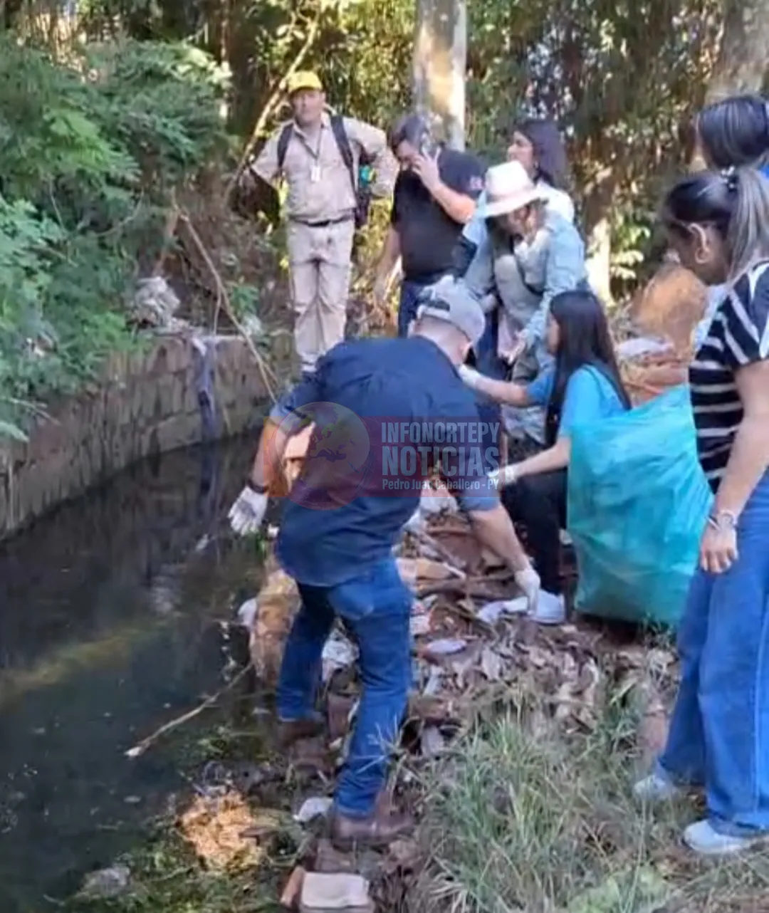 Gran Minga Ambiental busca recuperar Arroyos en Pedro Juan