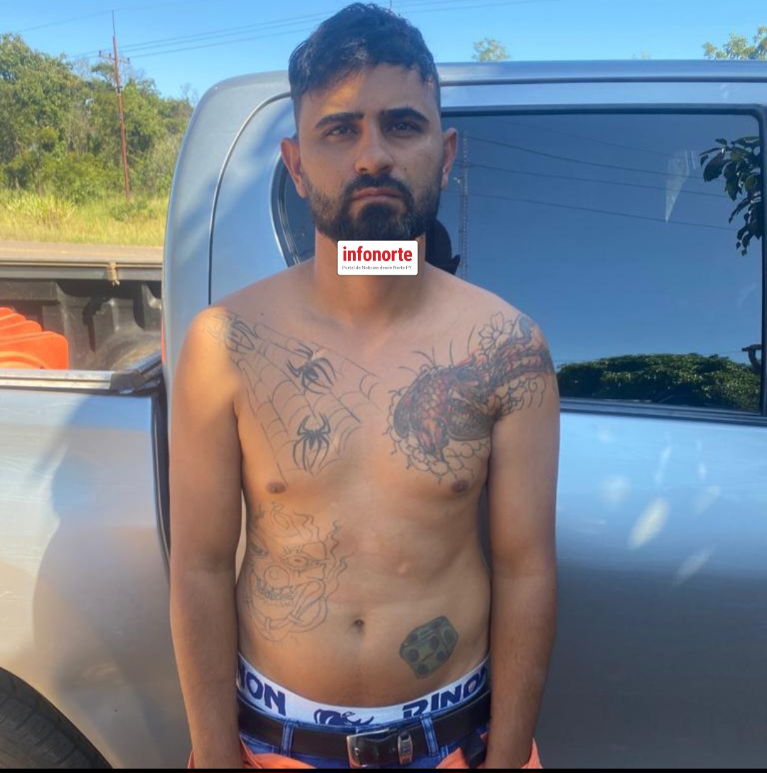 SENAD detiene a supuesto soldado del PCC en zona de Bella Vista