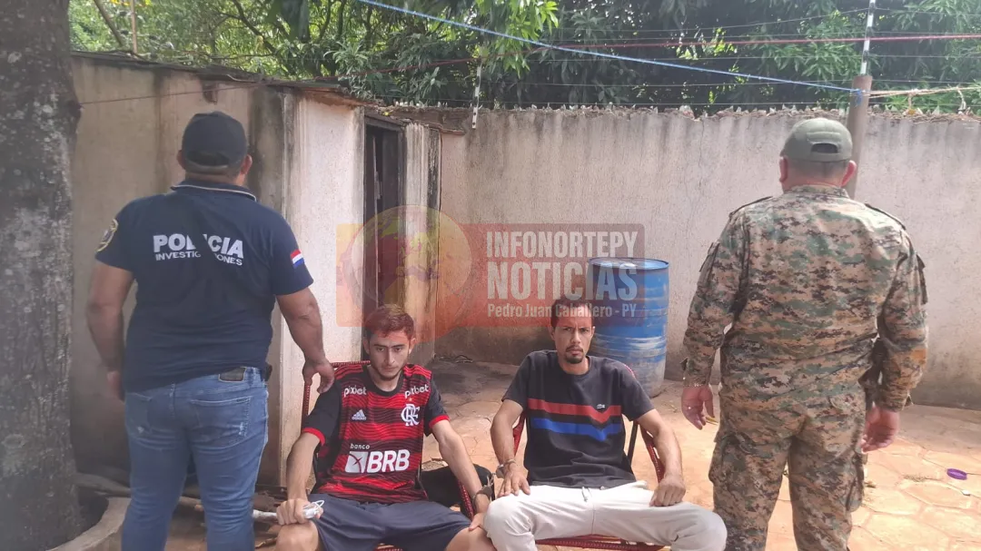 Detienen a dos brasileños en Capitán Bado tras homicidio