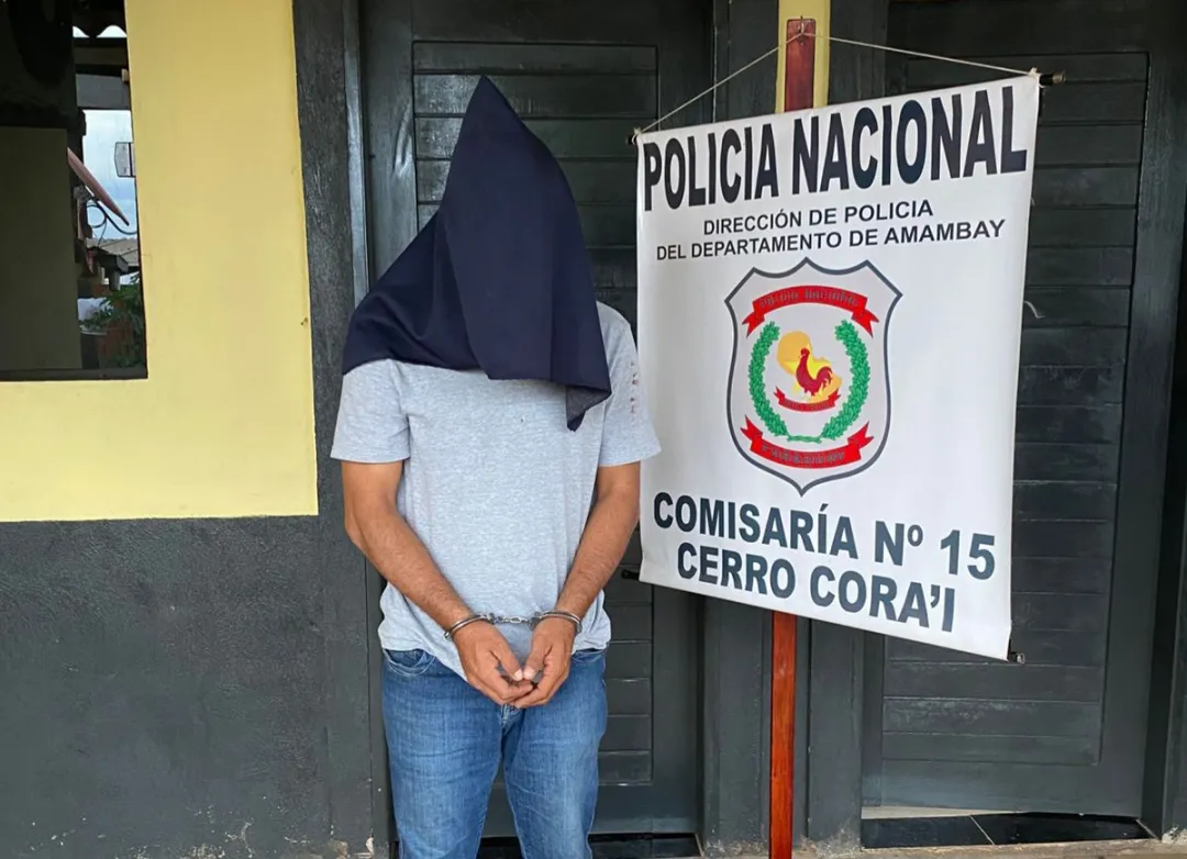 Detienen a hombre por agredir a su pareja y desacatar orden judicial en Pedro Juan