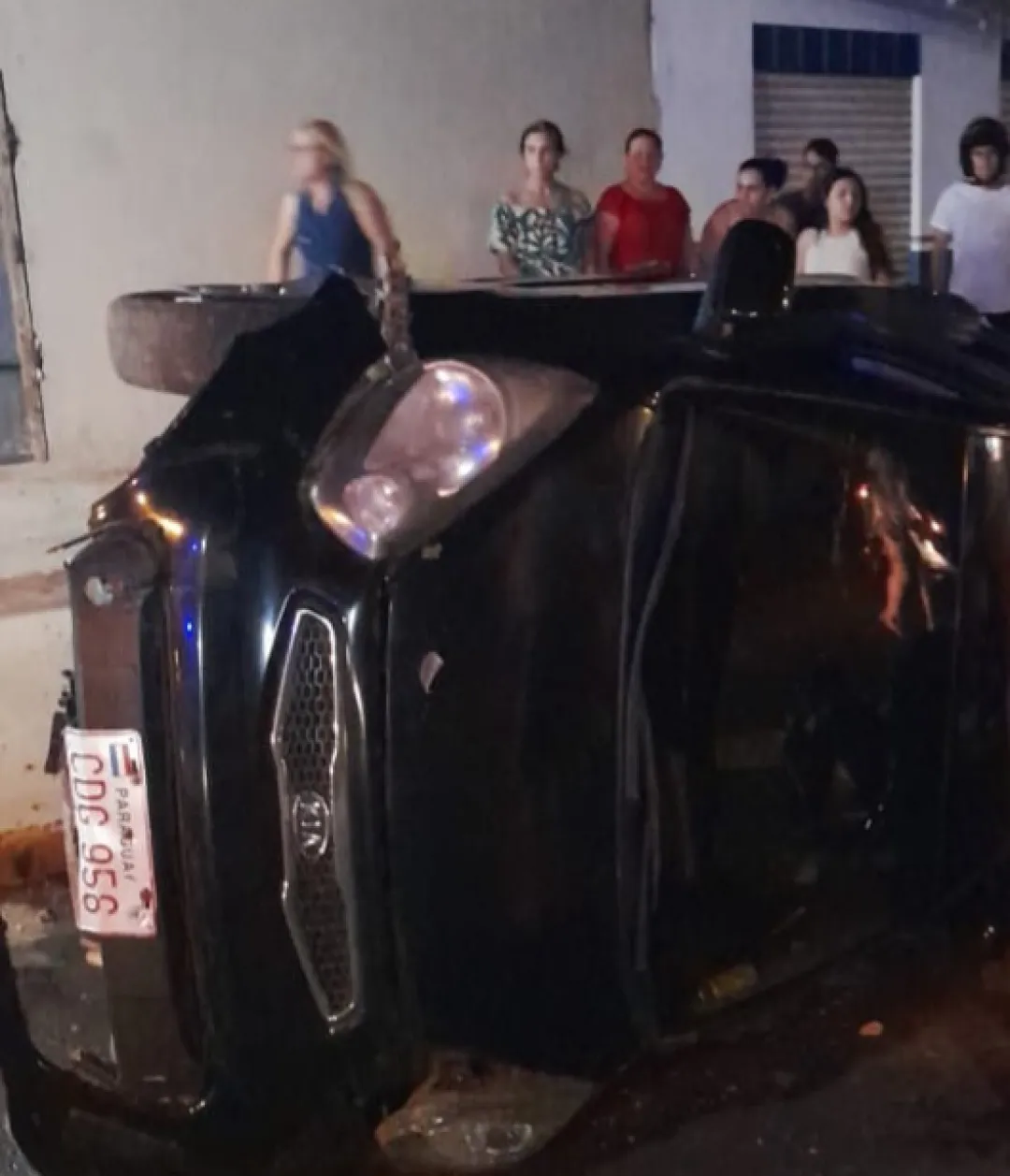 Menor causa aparatoso accidente en Pedro Juan
