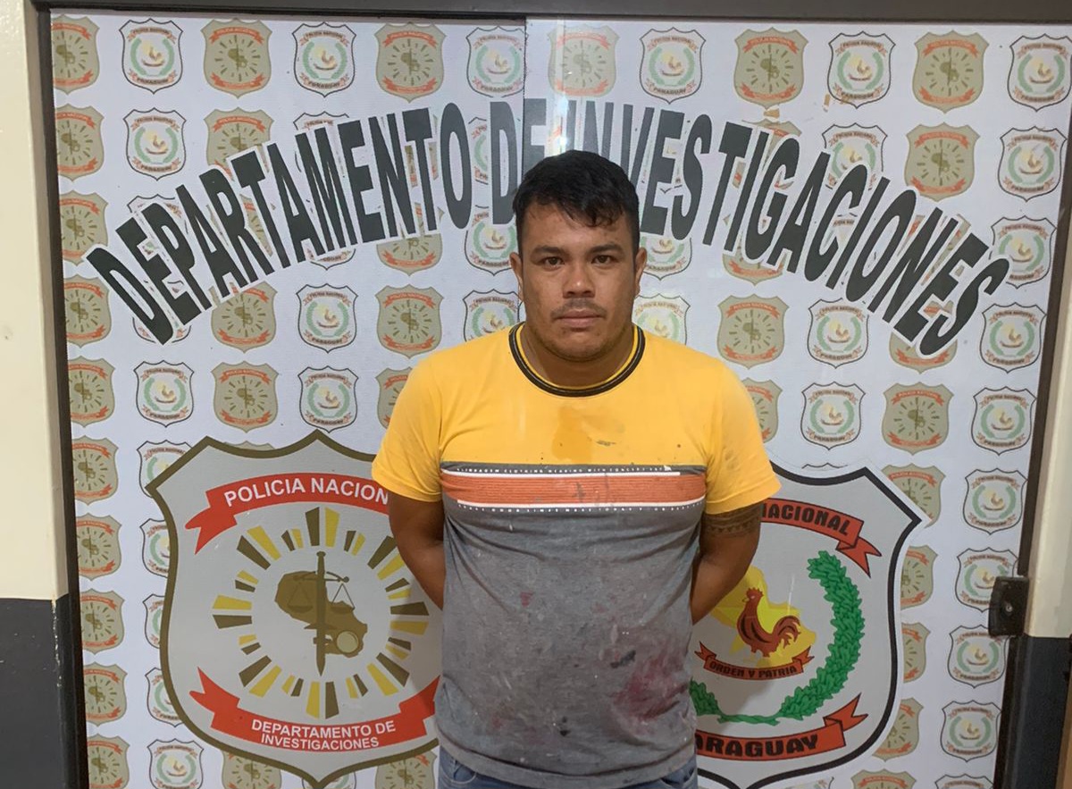 Detienen a supuesto autor de homicidio de guardia cárcel en Pedro Juan.
