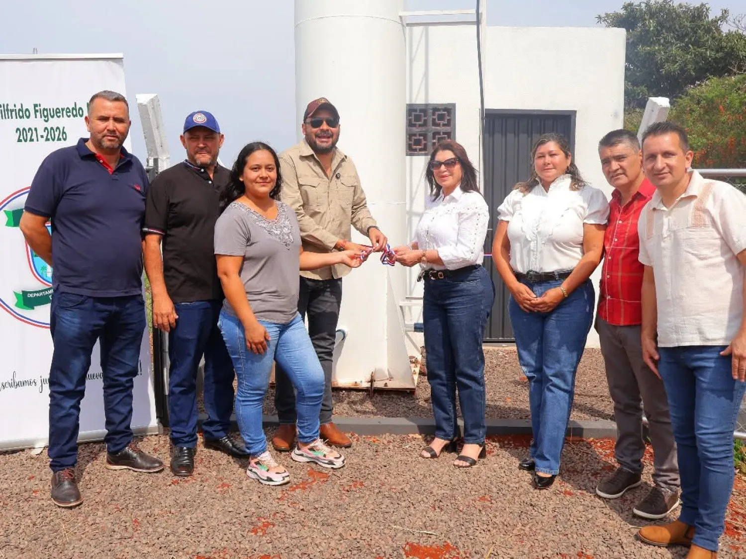 Municipalidad de Cerro Corá inaugura pozo artesiano en la Colonia 15 de Agosto