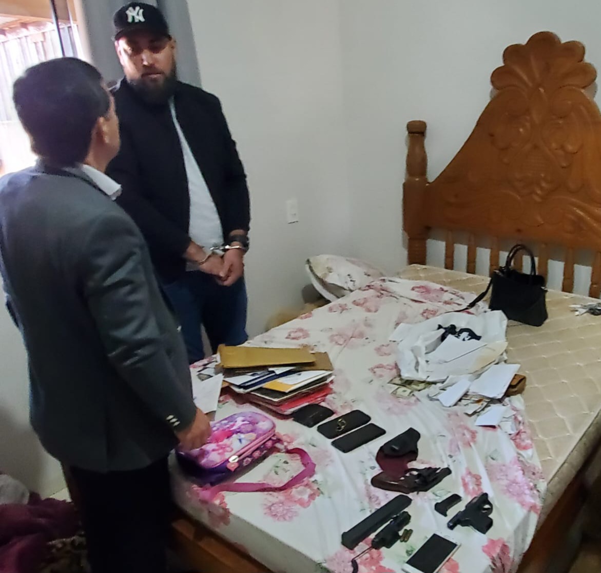 SENAD detuvo a supuesto miembro del PCC con armas en Pedro Juan