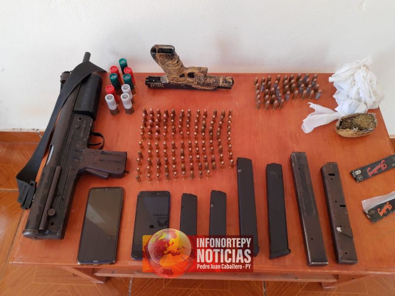 Detienen a supuestos miembros del PCC en Capitán Bado