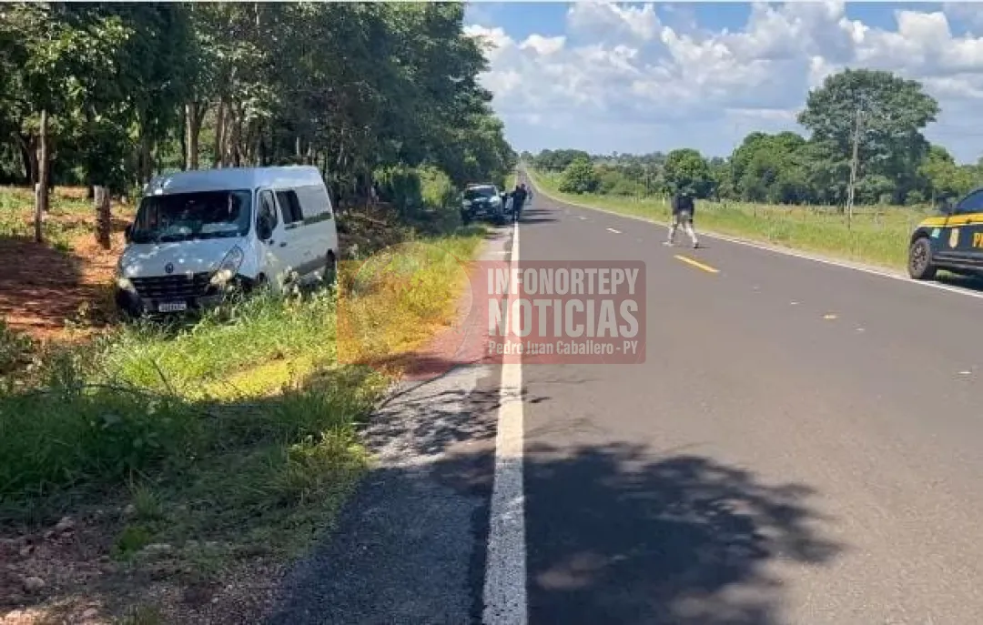 Conductor de Furgoneta Asesinado a Tiros en Bela Vista frontera con Paraguay