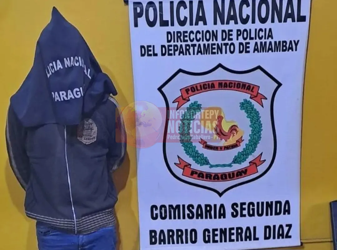 Capturan en Pedro Juan a brasileño buscado por homicidio