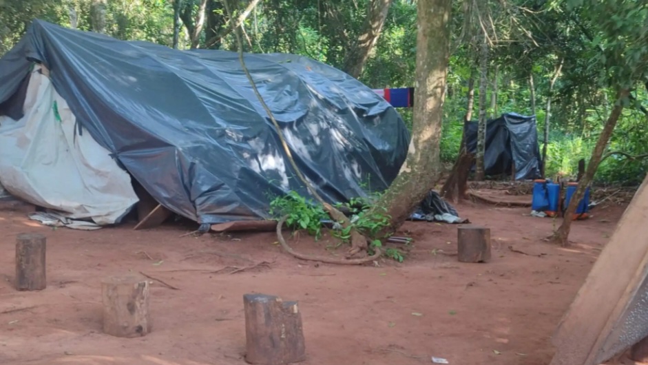 Allanan base narco e incautan más de 2 toneladas de marihuana en Yby Yaú