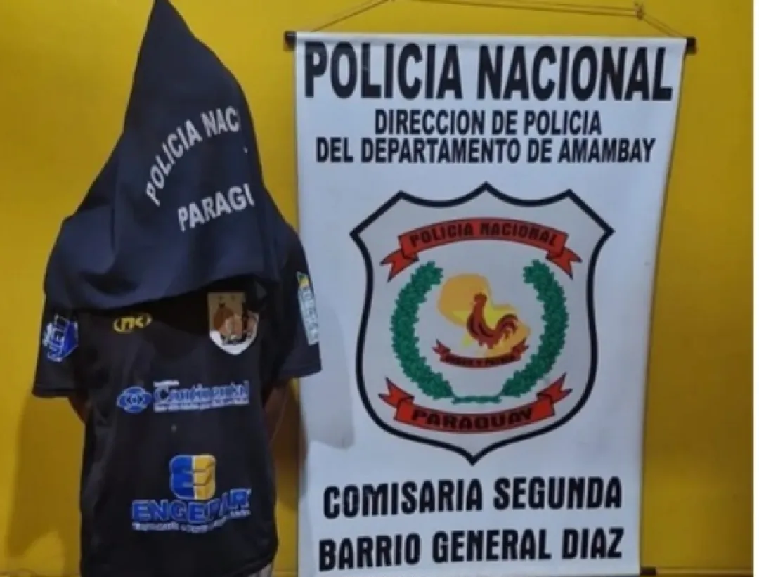 Cae detenido hombre buscado por apropiación en Pedro Juan