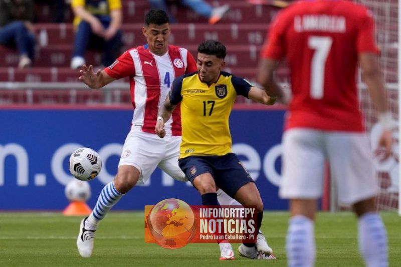 Paraguay cae sobre la hora frente a Ecuador