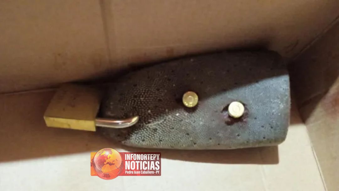 Joven recibe de “regalo anticipado” una lengua de vaca con candado y balas en Pedro Juan