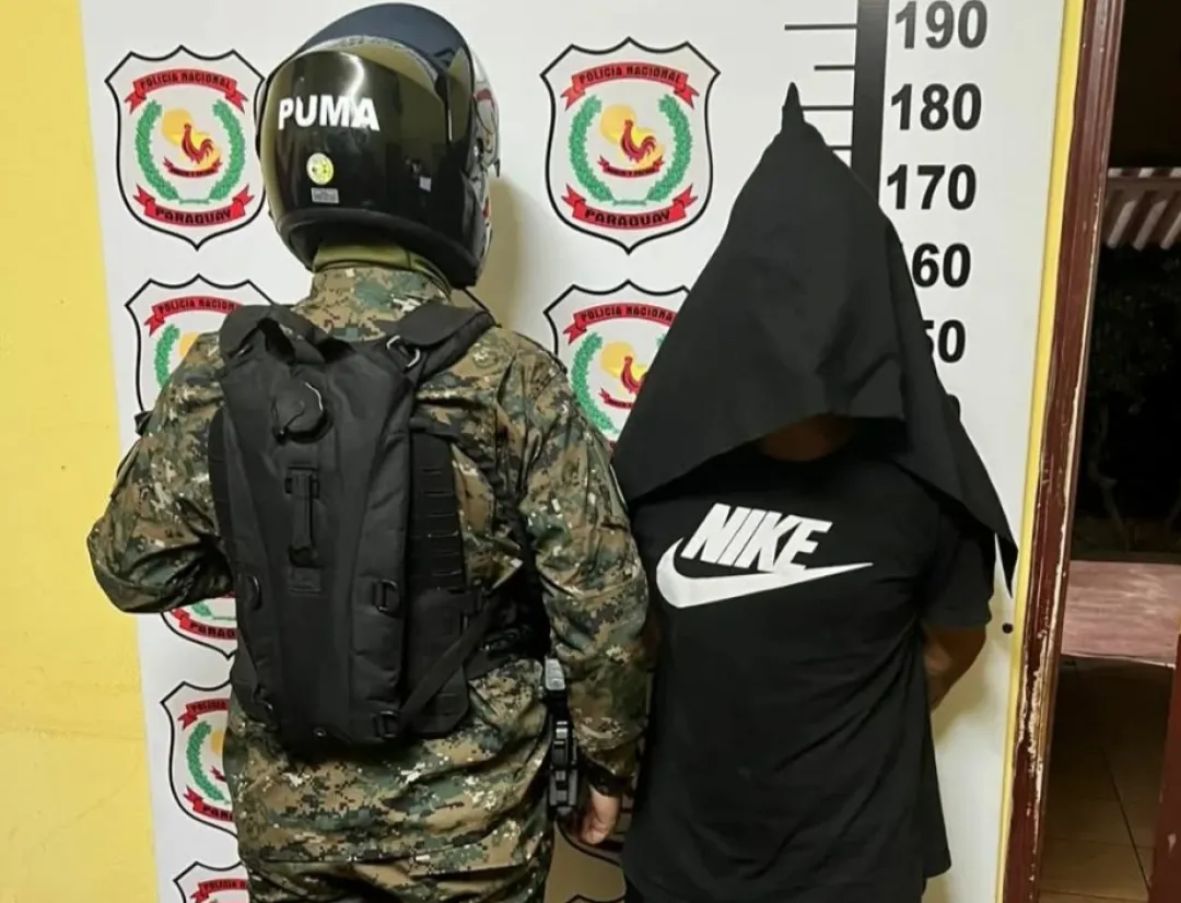 Detienen a joven tras persecución policial en Pedro Juan